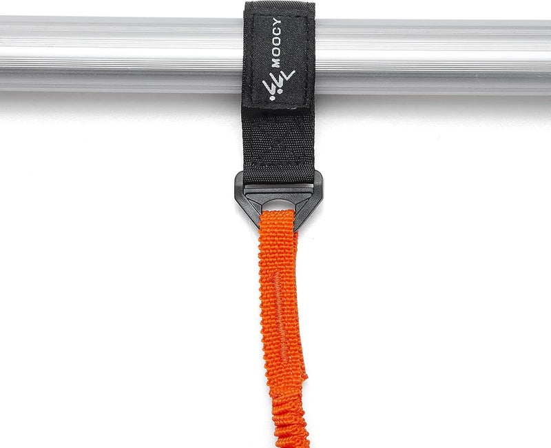MOOCY Kayak Paddle Tether/Coiled Kayak Fishing Leash with Carabiner for Paddle, Rod SUP Kayaking Accessories - Image 5